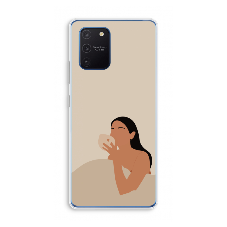 Fresh coffee: Samsung Galaxy Note 10 Lite Transparant Hoesje