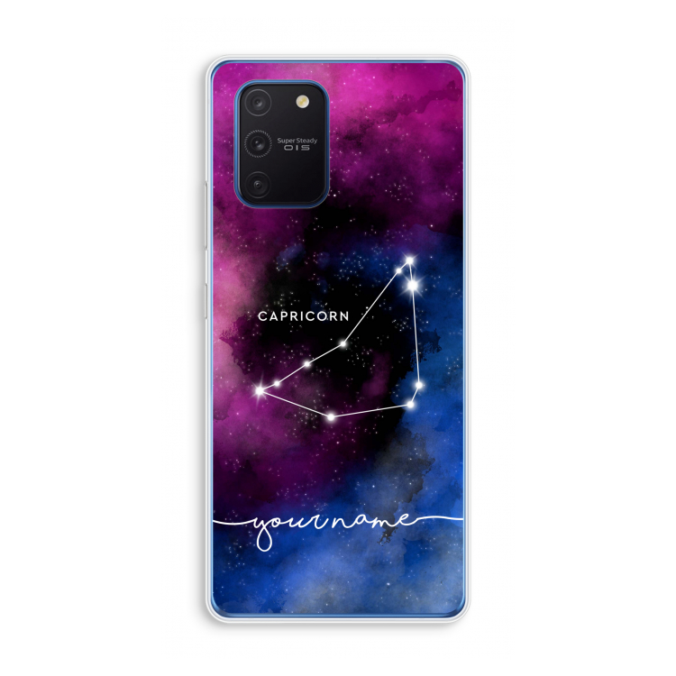 Sterrenbeeld - Donker: Samsung Galaxy Note 10 Lite Transparant Hoesje