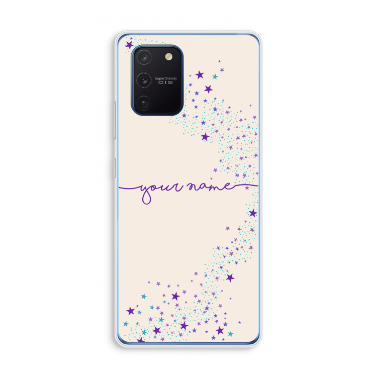 Sterren: Samsung Galaxy Note 10 Lite Transparant Hoesje