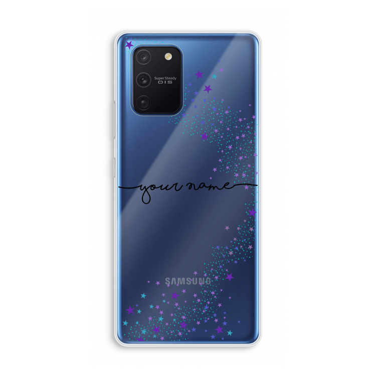 Sterren: Samsung Galaxy Note 10 Lite Transparant Hoesje