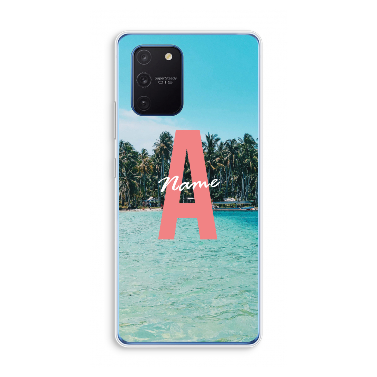 Pacific Dream: Samsung Galaxy Note 10 Lite Transparant Hoesje