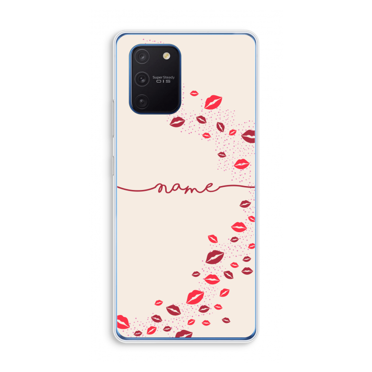 Kusjes: Samsung Galaxy Note 10 Lite Transparant Hoesje