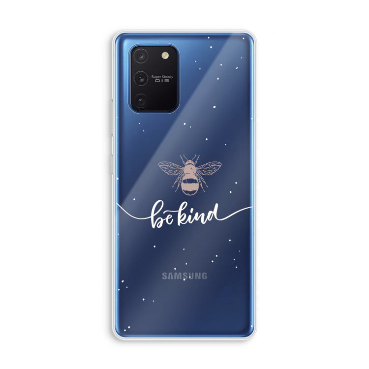 Be(e) kind: Samsung Galaxy Note 10 Lite Transparant Hoesje