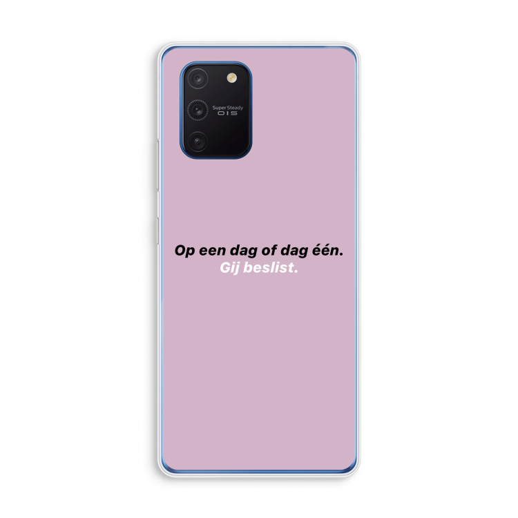 gij beslist: Samsung Galaxy Note 10 Lite Transparant Hoesje