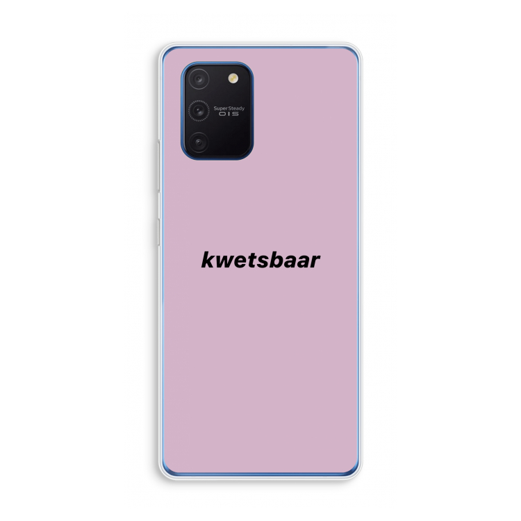kwetsbaar: Samsung Galaxy Note 10 Lite Transparant Hoesje