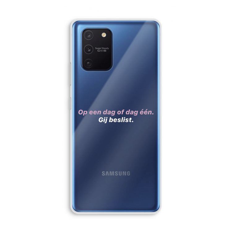 gij beslist: Samsung Galaxy Note 10 Lite Transparant Hoesje
