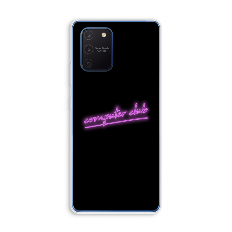 Vice Black: Samsung Galaxy Note 10 Lite Transparant Hoesje