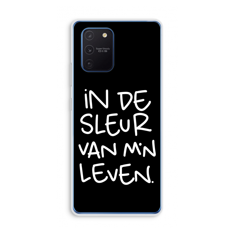 De Sleur: Samsung Galaxy Note 10 Lite Transparant Hoesje