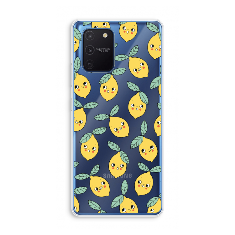 Citroenen: Samsung Galaxy Note 10 Lite Transparant Hoesje