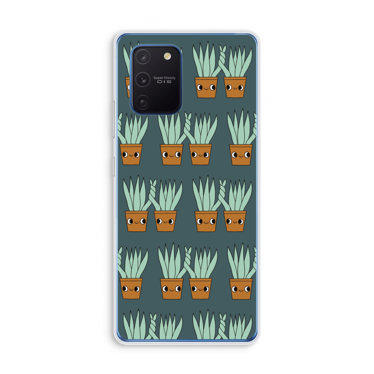 Sansevieria: Samsung Galaxy Note 10 Lite Transparant Hoesje