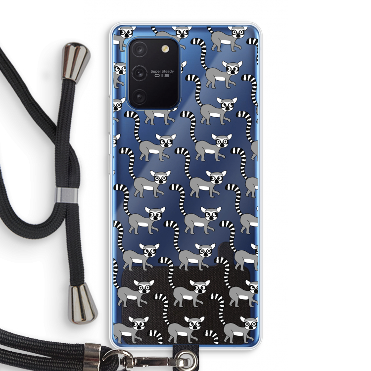 Makis: Samsung Galaxy Note 10 Lite Transparant Hoesje met koord
