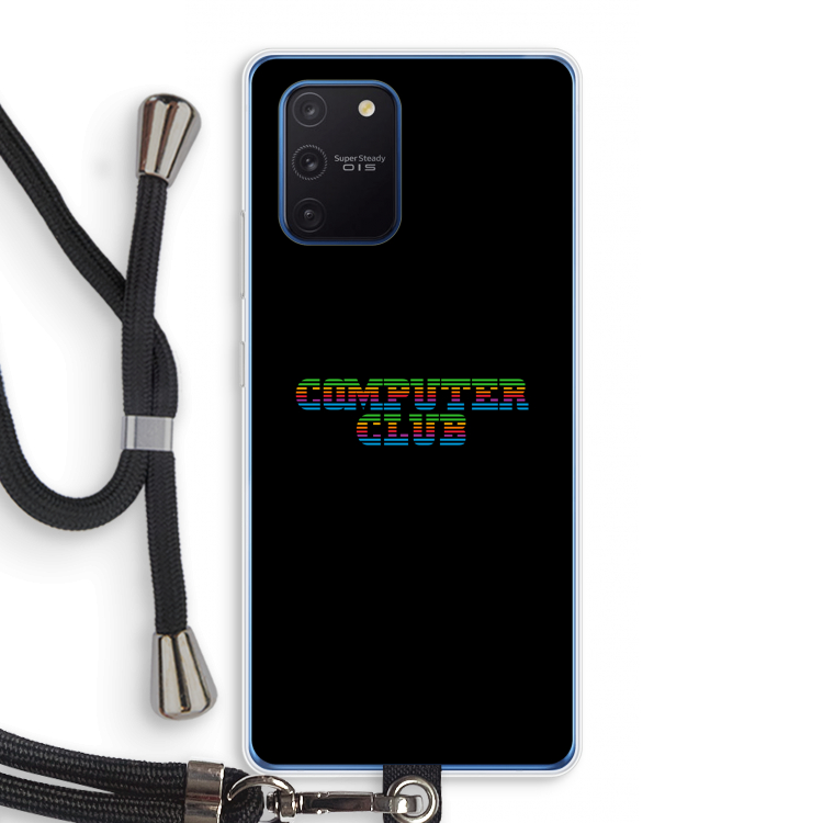 Retro: Samsung Galaxy Note 10 Lite Transparant Hoesje met koord