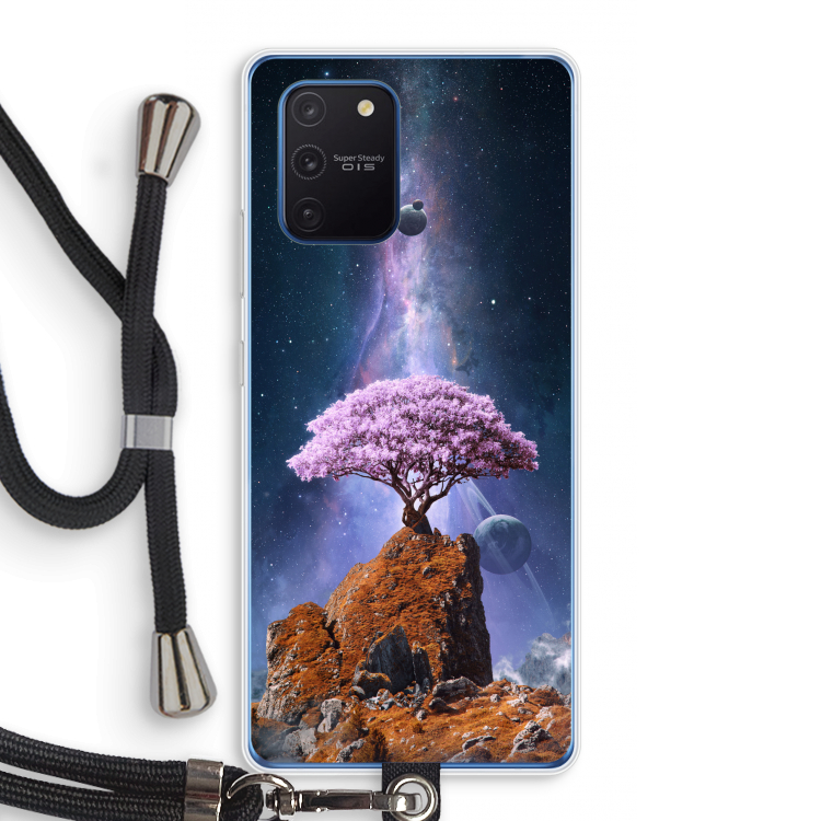 Ambition: Samsung Galaxy Note 10 Lite Transparant Hoesje met koord
