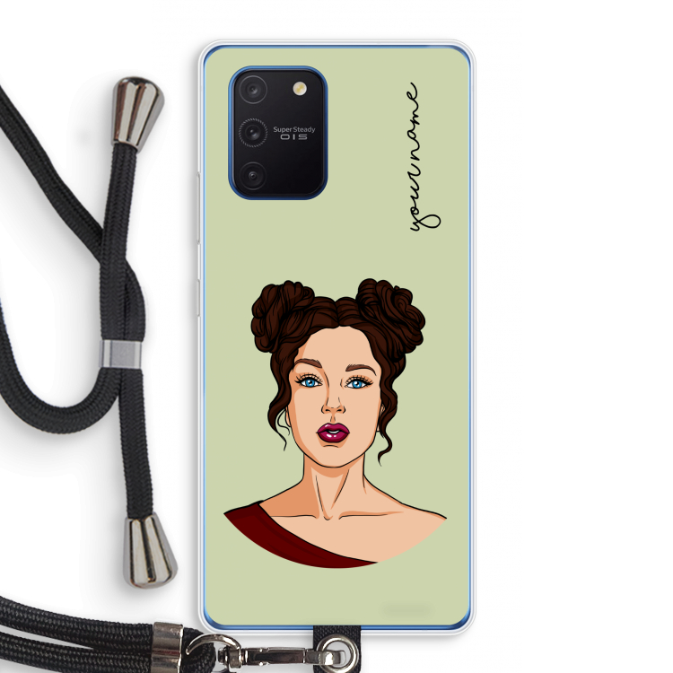 Pop-Art Creator: Samsung Galaxy Note 10 Lite Transparant Hoesje met koord
