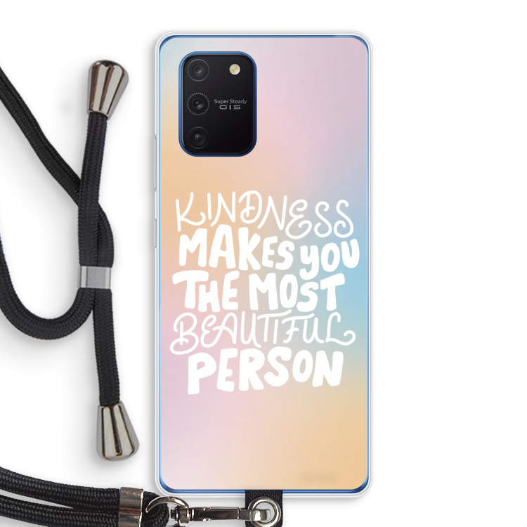 The prettiest: Samsung Galaxy Note 10 Lite Transparant Hoesje met koord