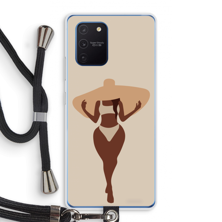 Let's get salty: Samsung Galaxy Note 10 Lite Transparant Hoesje met koord