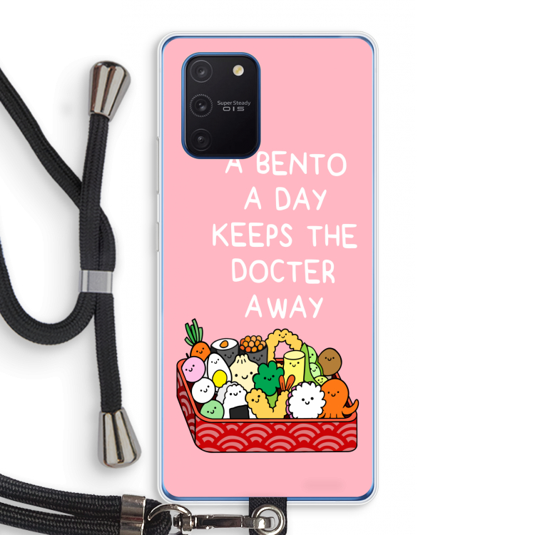 Bento a day: Samsung Galaxy Note 10 Lite Transparant Hoesje met koord