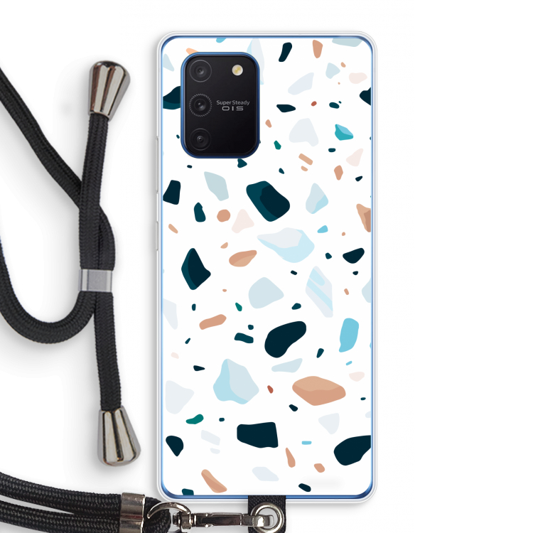Terrazzo N°13: Samsung Galaxy Note 10 Lite Transparant Hoesje met koord