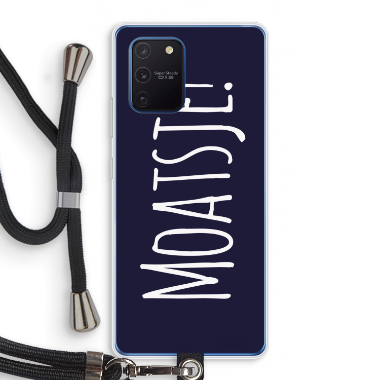 Moatsje!: Samsung Galaxy Note 10 Lite Transparant Hoesje met koord