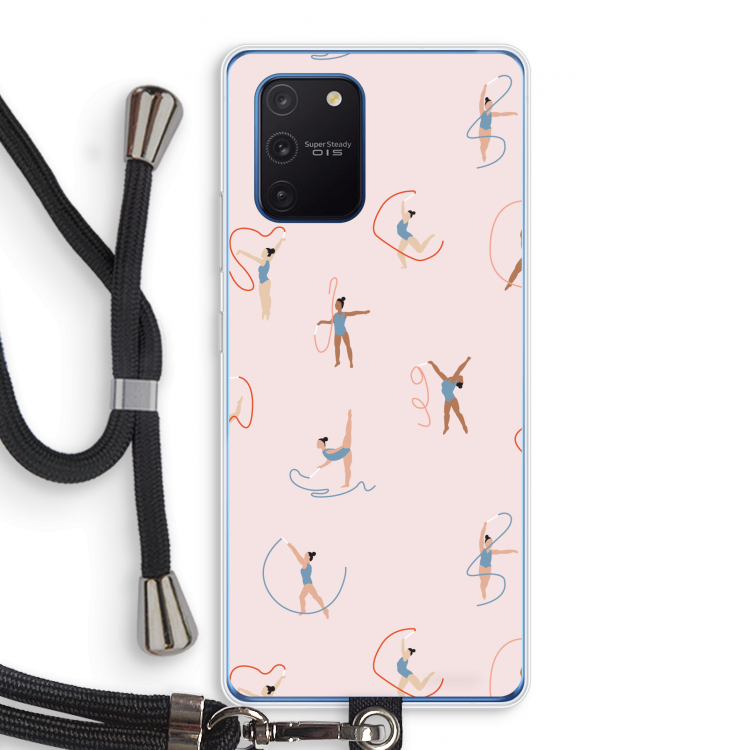 Dancing #3: Samsung Galaxy Note 10 Lite Transparant Hoesje met koord