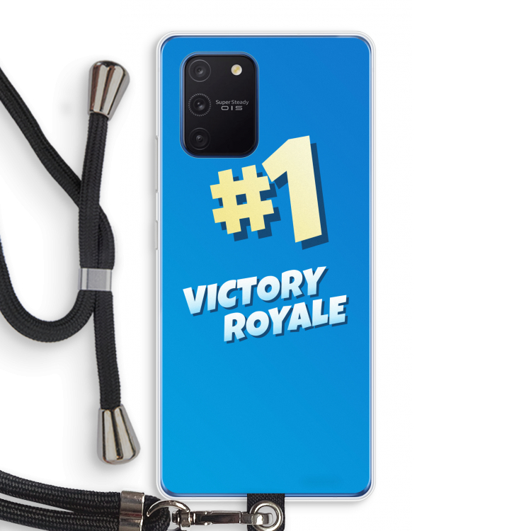 Victory Royale: Samsung Galaxy Note 10 Lite Transparant Hoesje met koord
