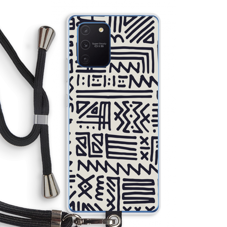 Marrakech print: Samsung Galaxy Note 10 Lite Transparant Hoesje met koord