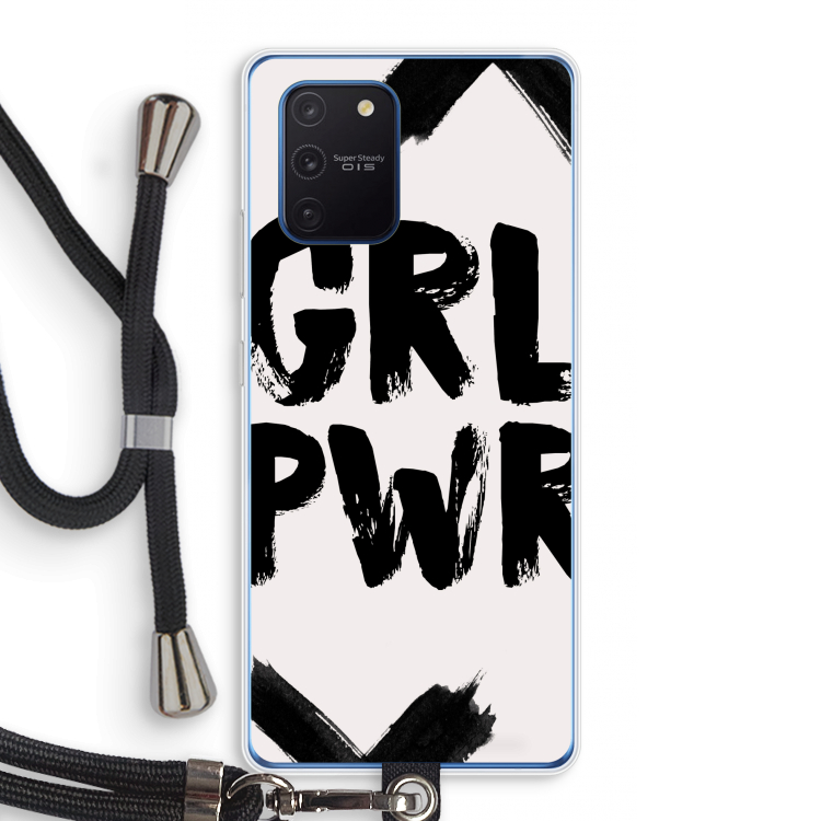 Girl Power #2: Samsung Galaxy Note 10 Lite Transparant Hoesje met koord
