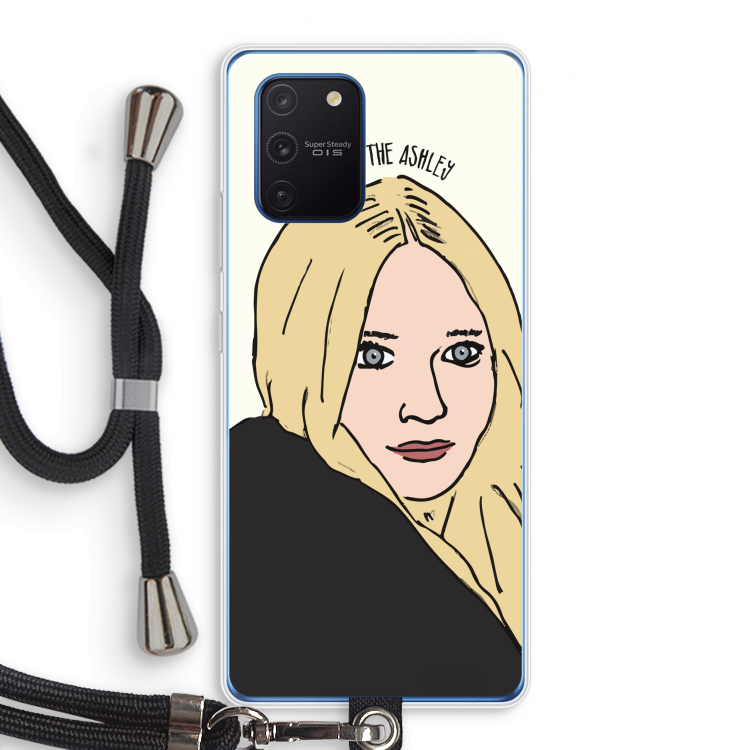 Ashley: Samsung Galaxy Note 10 Lite Transparant Hoesje met koord