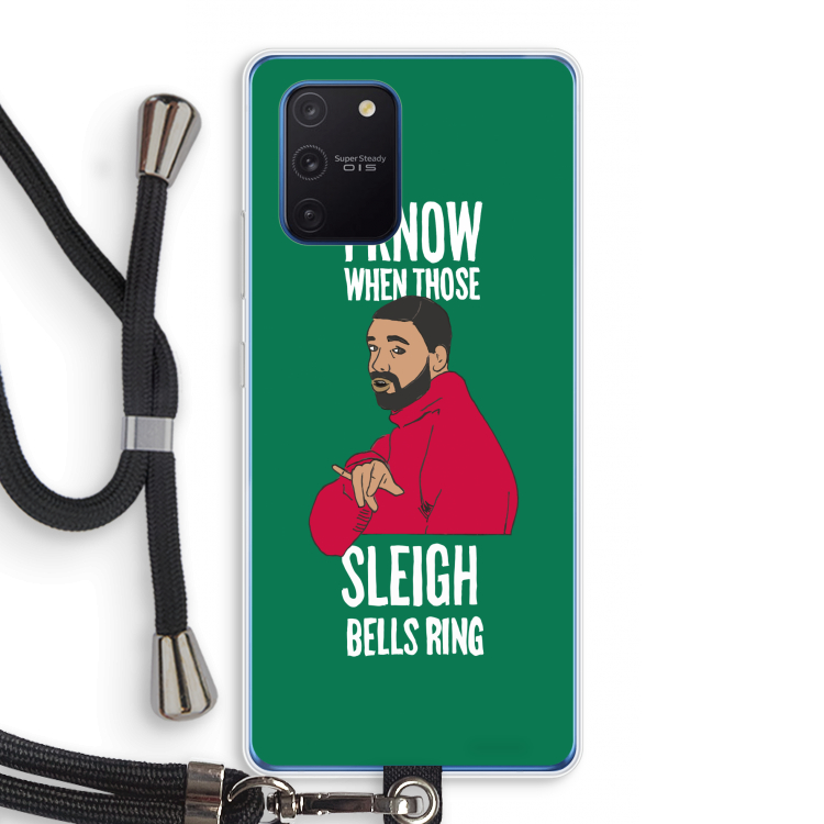 Sleigh Bells Ring: Samsung Galaxy Note 10 Lite Transparant Hoesje met koord