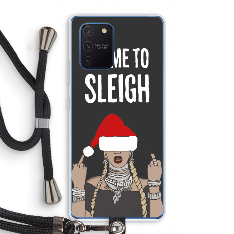 Came To Sleigh: Samsung Galaxy Note 10 Lite Transparant Hoesje met koord
