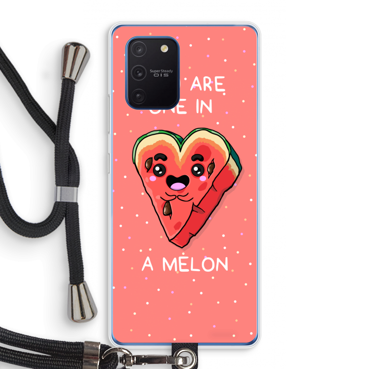 One In A Melon: Samsung Galaxy Note 10 Lite Transparant Hoesje met koord