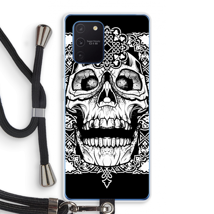 Seek & Destroy: Samsung Galaxy Note 10 Lite Transparant Hoesje met koord