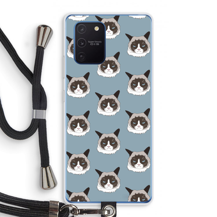 It's a Purrr Case: Samsung Galaxy Note 10 Lite Transparant Hoesje met koord