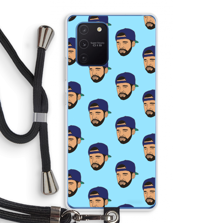 Drake Away: Samsung Galaxy Note 10 Lite Transparant Hoesje met koord