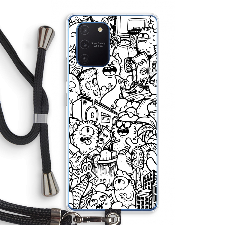 Vexx City #2: Samsung Galaxy Note 10 Lite Transparant Hoesje met koord