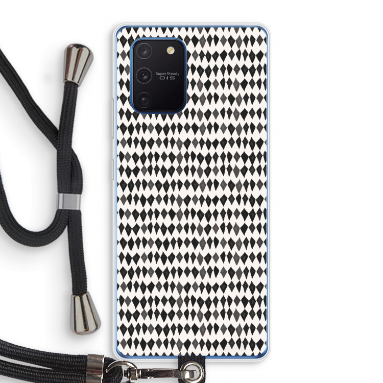 Crazy shapes: Samsung Galaxy Note 10 Lite Transparant Hoesje met koord