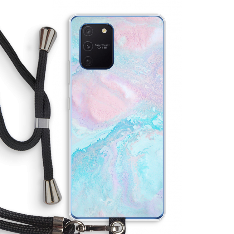 Fantasie pastel: Samsung Galaxy Note 10 Lite Transparant Hoesje met koord