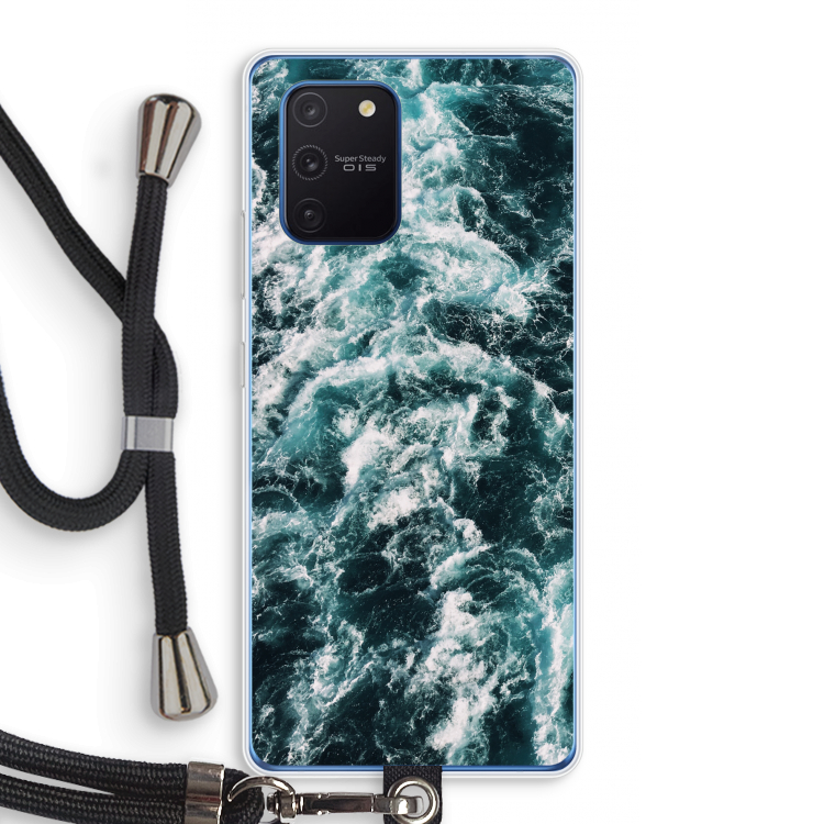 Zee golf: Samsung Galaxy Note 10 Lite Transparant Hoesje met koord