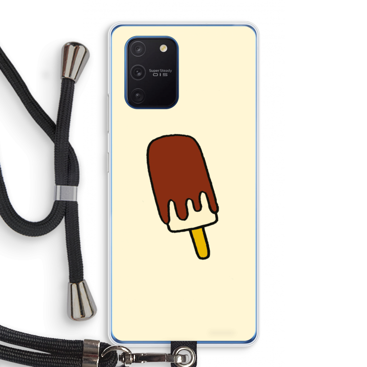Frisco: Samsung Galaxy Note 10 Lite Transparant Hoesje met koord