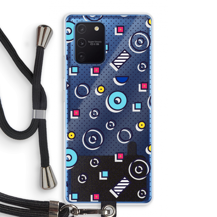 8-bit N°9: Samsung Galaxy Note 10 Lite Transparant Hoesje met koord