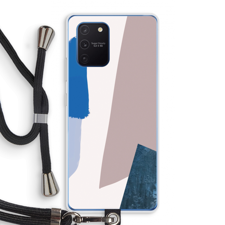 Lapis: Samsung Galaxy Note 10 Lite Transparant Hoesje met koord
