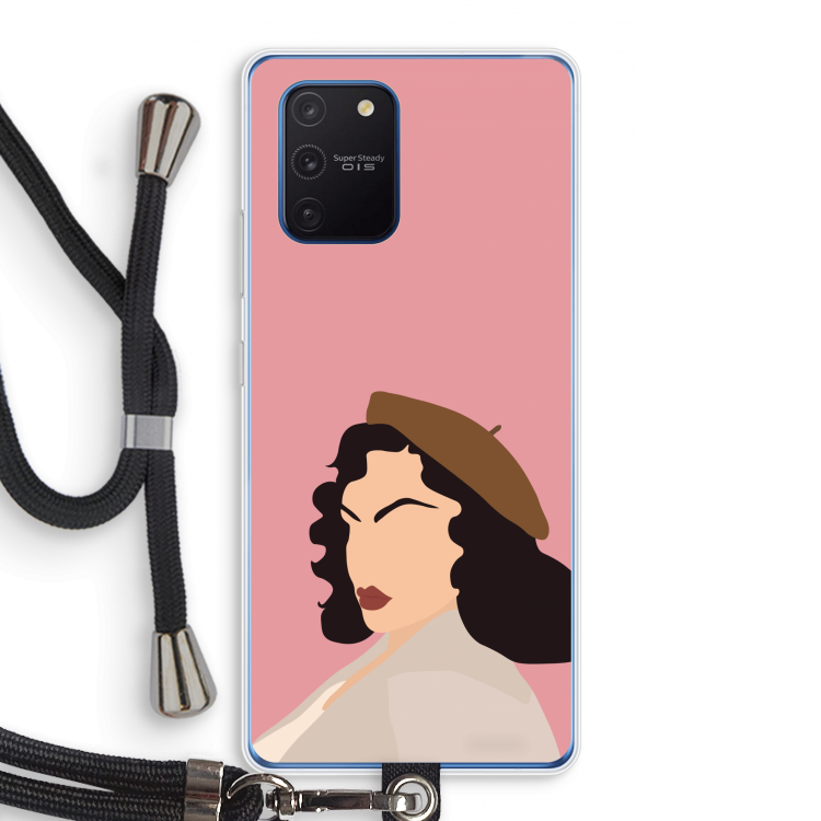 Confidence: Samsung Galaxy Note 10 Lite Transparant Hoesje met koord