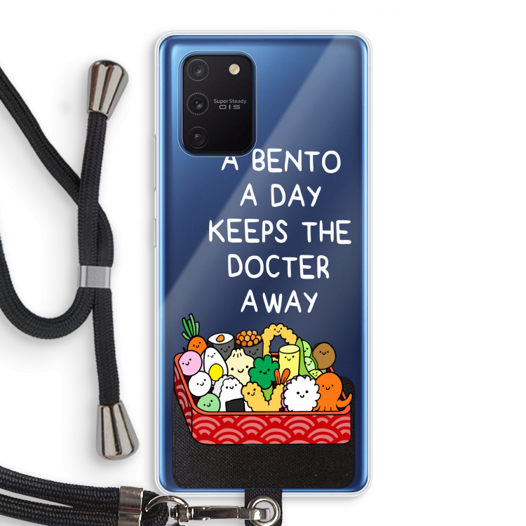 Bento a day: Samsung Galaxy Note 10 Lite Transparant Hoesje met koord