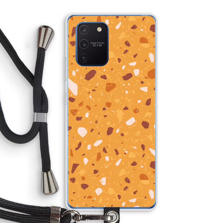 Terrazzo N°24: Samsung Galaxy Note 10 Lite Transparant Hoesje met koord