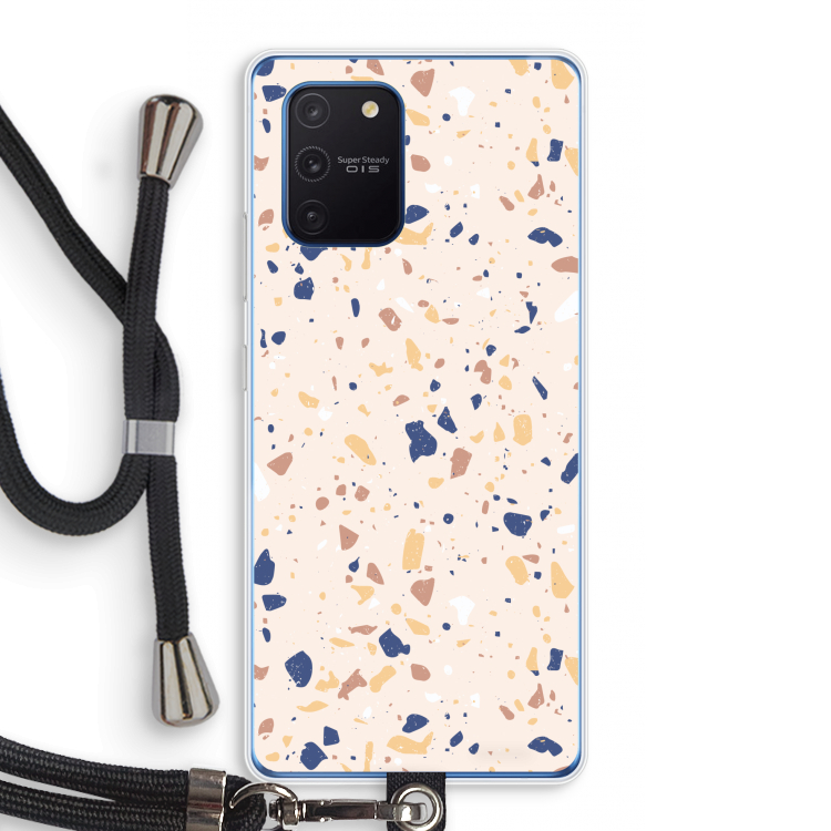 Terrazzo N°23: Samsung Galaxy Note 10 Lite Transparant Hoesje met koord