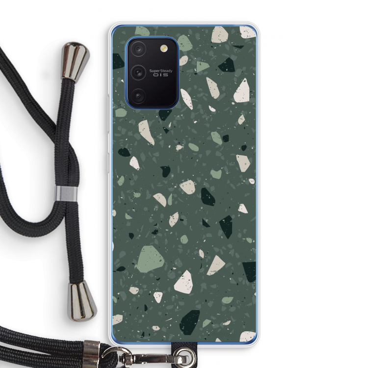Terrazzo N°19: Samsung Galaxy Note 10 Lite Transparant Hoesje met koord