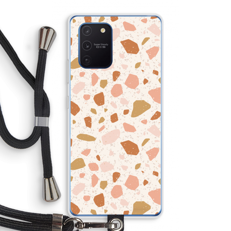 Terrazzo N°18: Samsung Galaxy Note 10 Lite Transparant Hoesje met koord