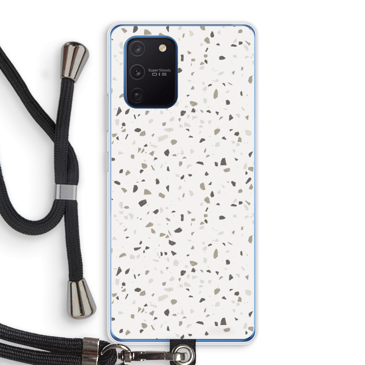 Terrazzo N°14: Samsung Galaxy Note 10 Lite Transparant Hoesje met koord
