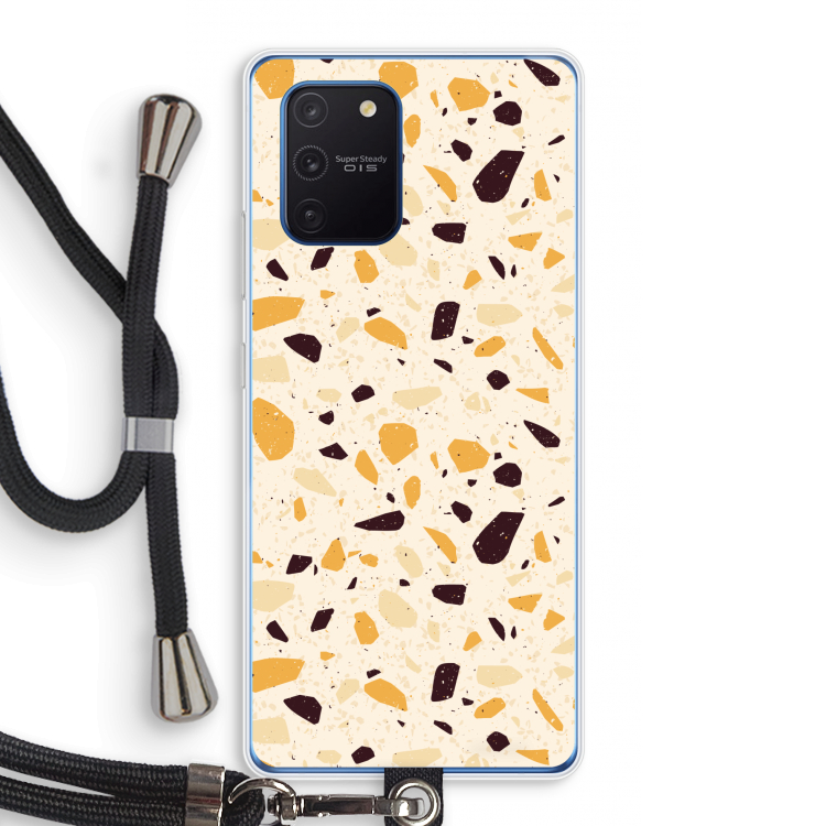 Terrazzo N°13: Samsung Galaxy Note 10 Lite Transparant Hoesje met koord