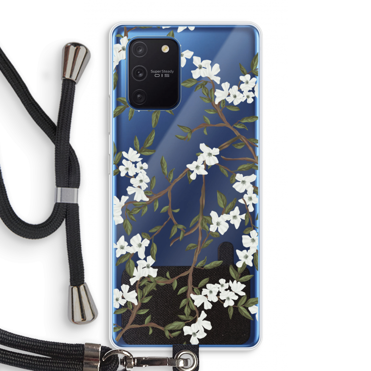Blossoming spring: Samsung Galaxy Note 10 Lite Transparant Hoesje met koord